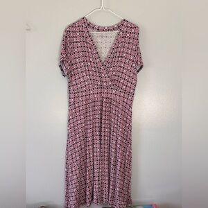 Croft & Barrow Spring Dress Large Stretch Floral
Fun floral print.